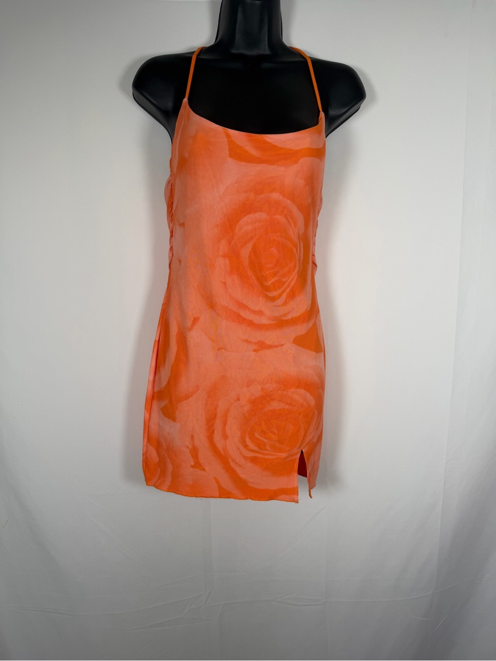 NWT‎ Salty Orange Floral Slip Dress